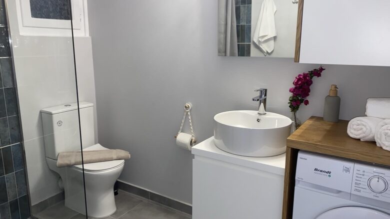 Ariadne Blue Bathroom