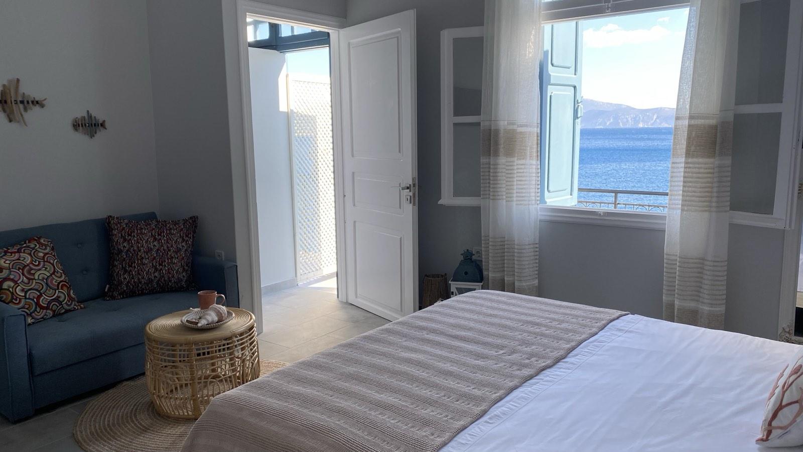Ariadne Blue Window View